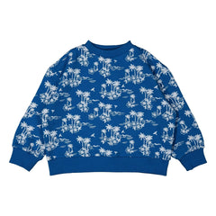 Louis Louise - Sudadera Mike Hawaii Molton | Índigo