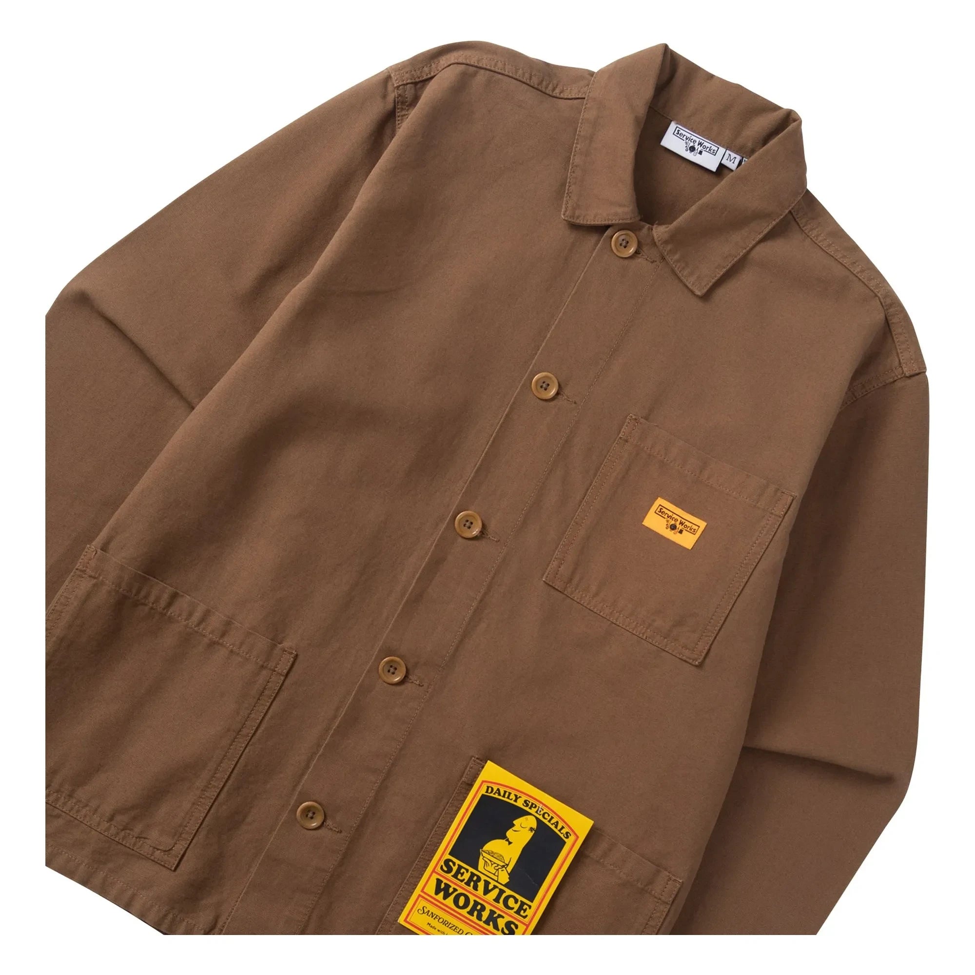 Service Works - Sobrecamisa Chore de Lona | Marrón
