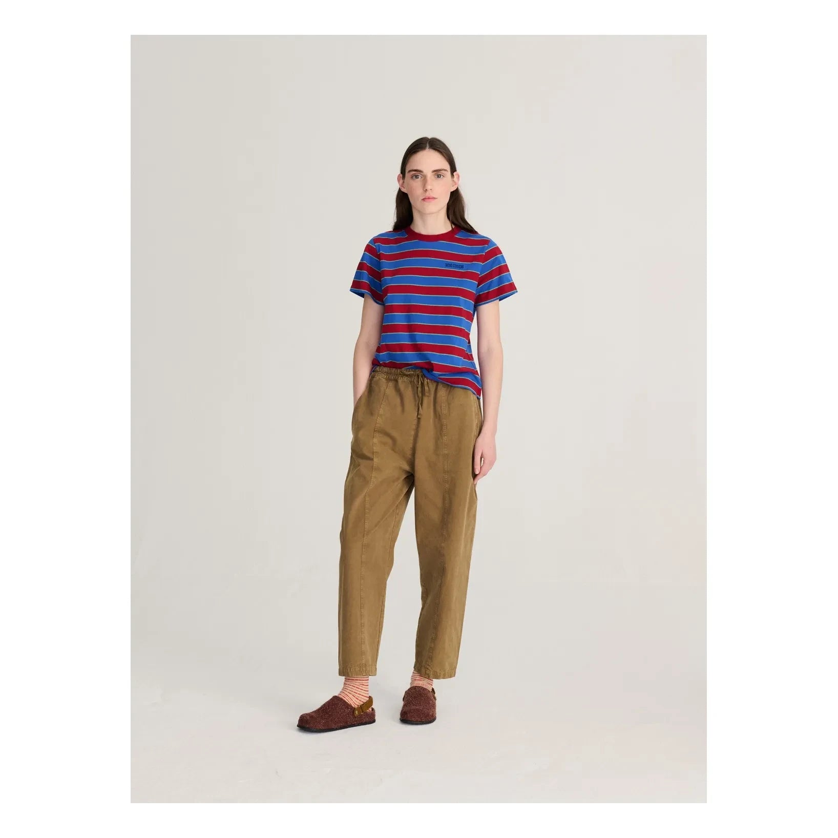 Bobo Choses - Pantalones de algodón orgánico Drift | Caqui
