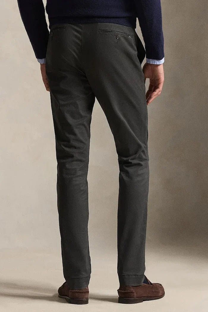 Pantalón de algodón slim fit para hombre Polo Ralph Lauren Slim Fit HDN Pant