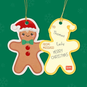 Legami - Set de 10 Etiquetas de Regalo de Navidad