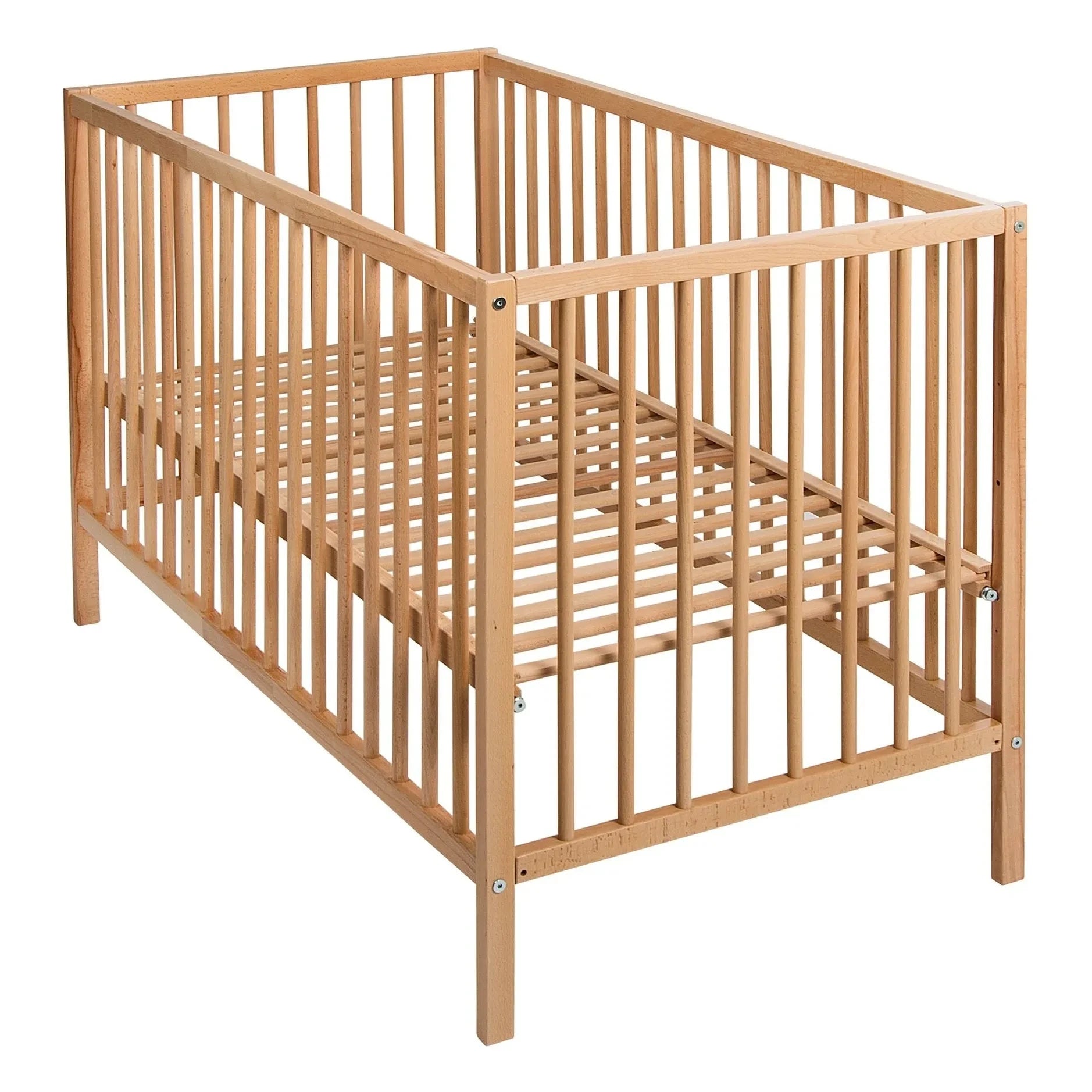 Quax - Cuna Lina 60x120 cm | Madera clara