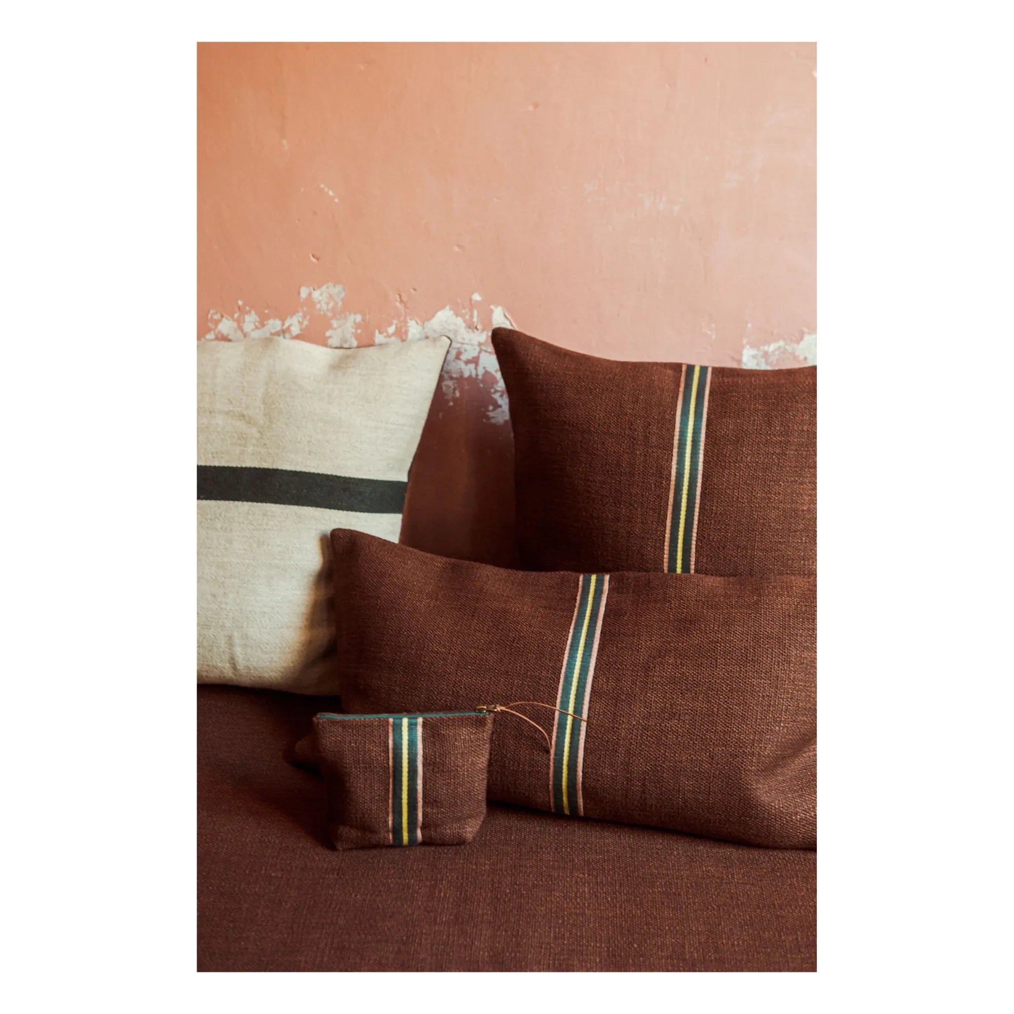 Libeco - Funda de almohada Jasper | Terracota