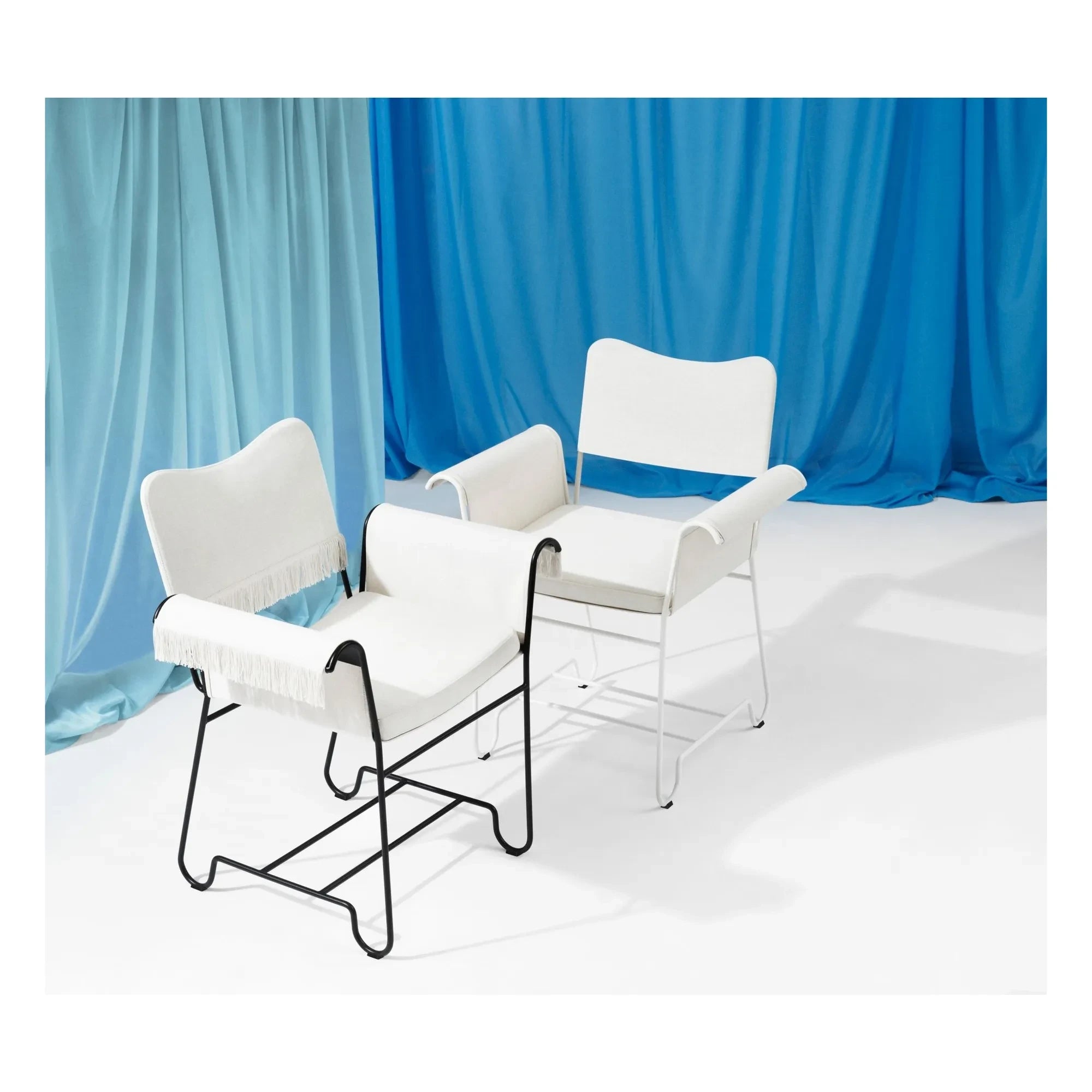 Gubi - Chaise Tropique, Mathieu Matégot | Negro