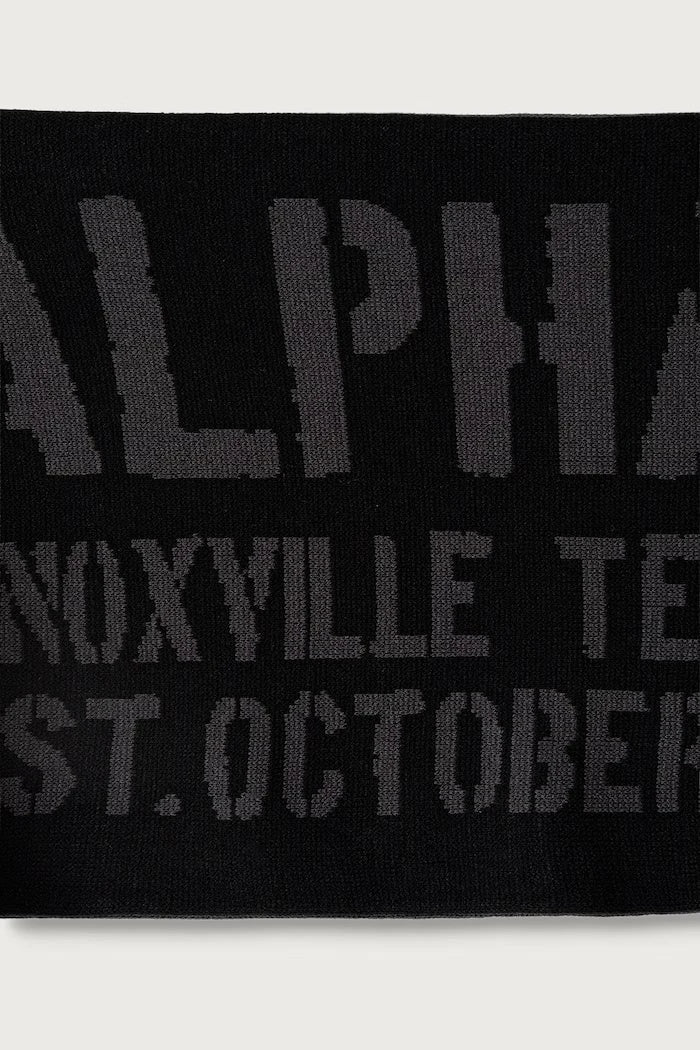 Bandera de la bufanda de Alpha Industries