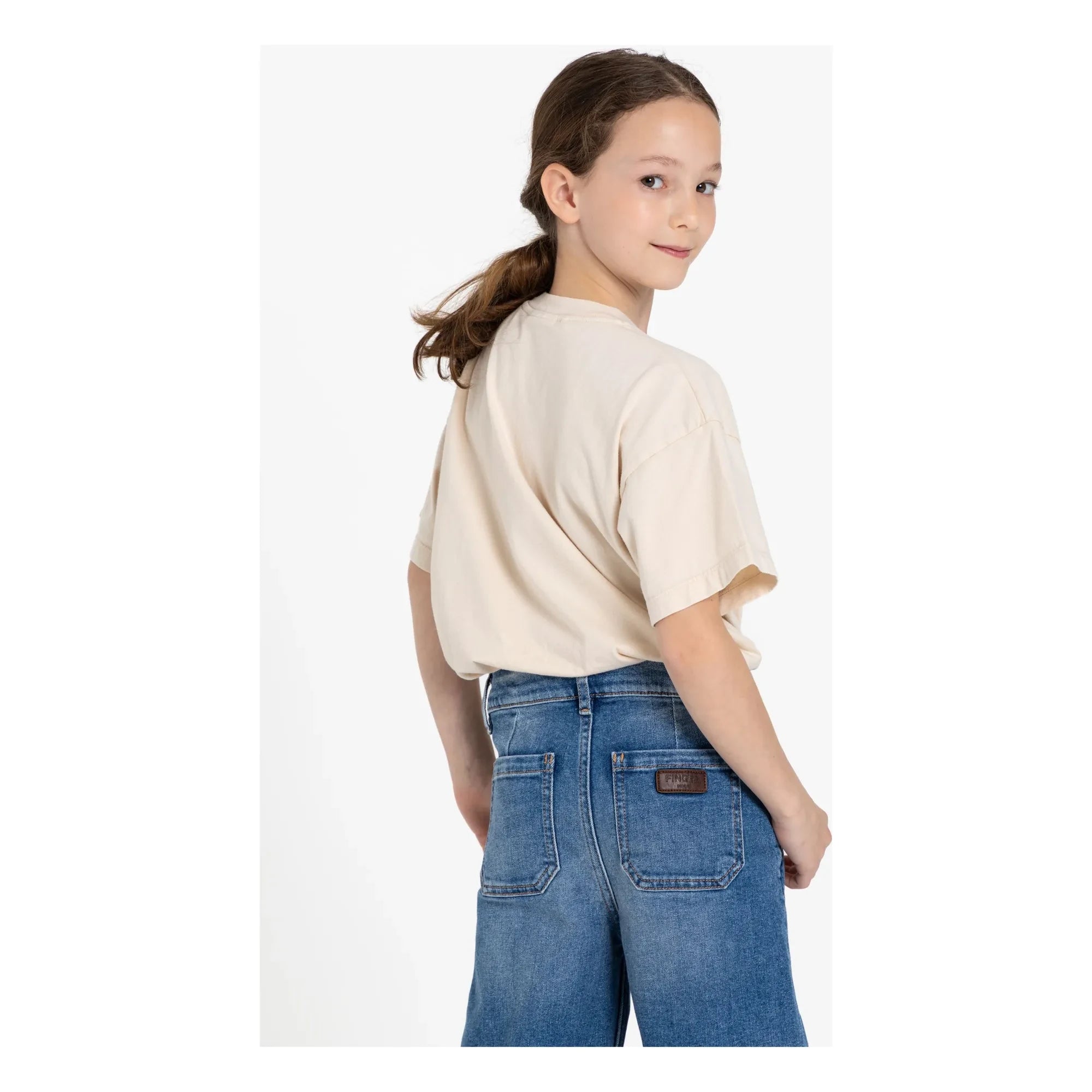 Finger in the nose - Jean Loose Carolyn | Azul denim