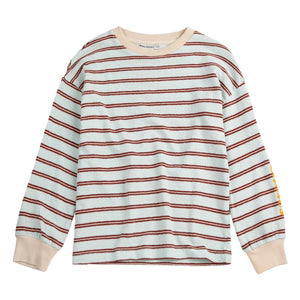 Bobo Choses - Camiseta a rayas | Azul claro