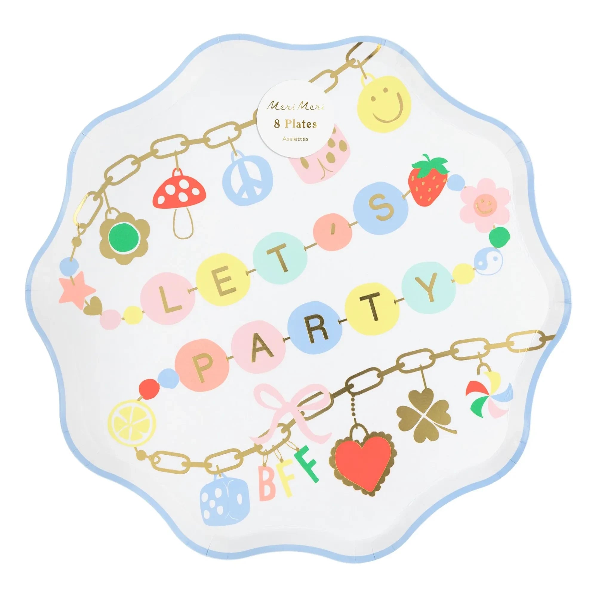 Meri Meri - Platos de Fiesta Encantadores - Juego de 8