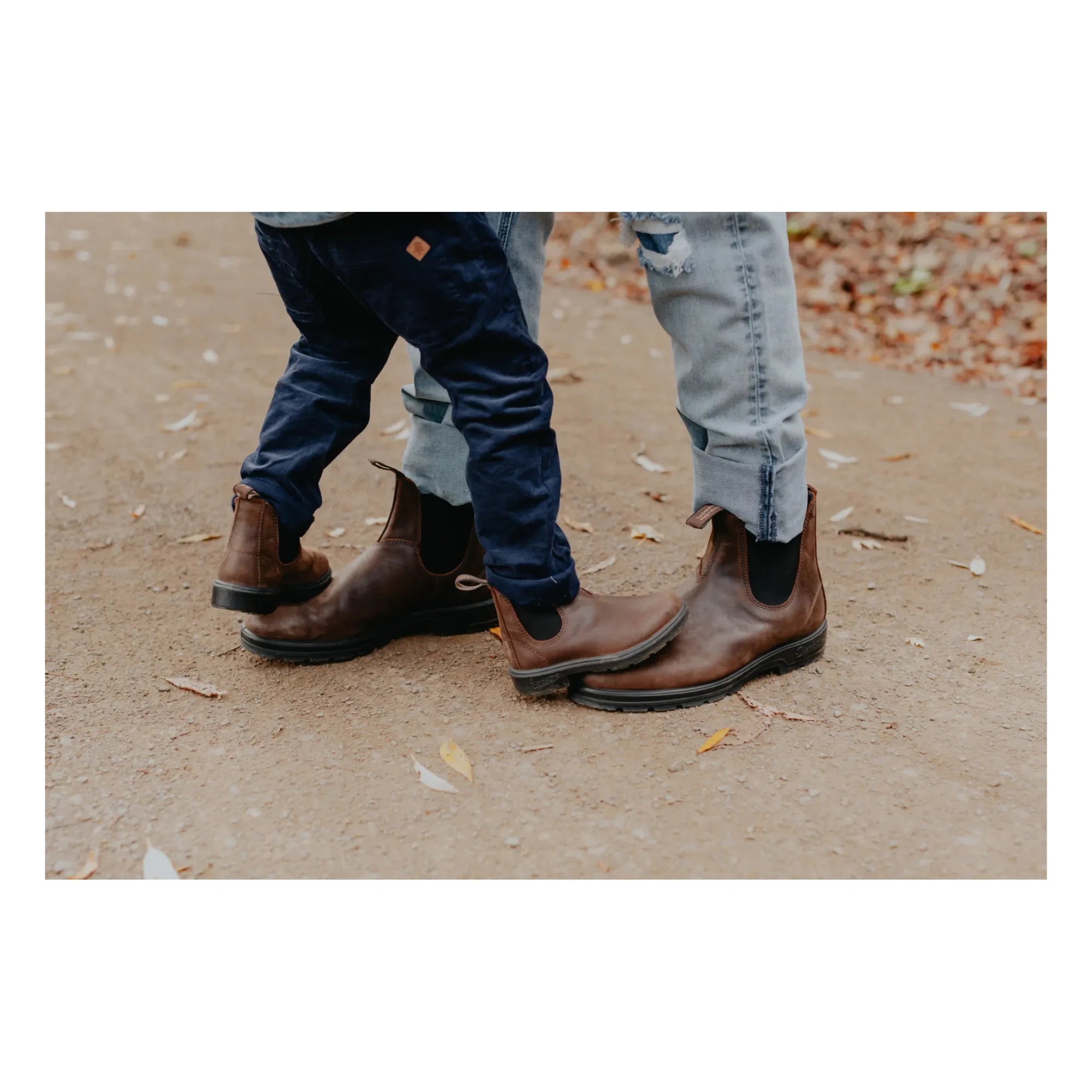 Blundstone - Botines Chelsea de nobuk | Chocolate