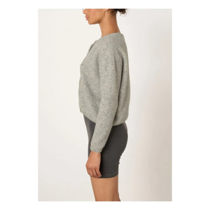 American Vintage - Chaleco de alpaca y lana Vitow | Gris claro