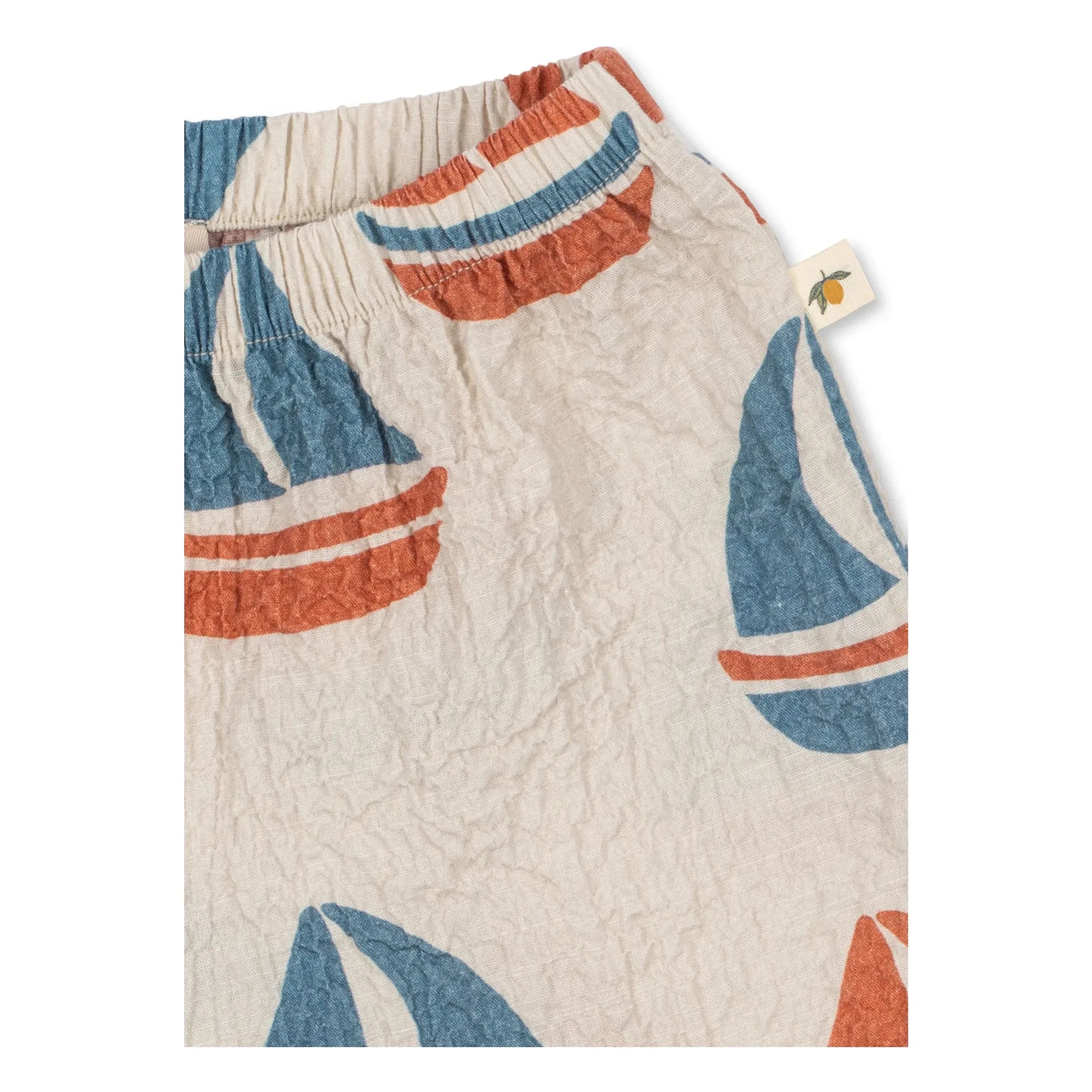 Konges Sløjd - Pantalones cortos Elliot Bateaux de algodón orgánico | Beige