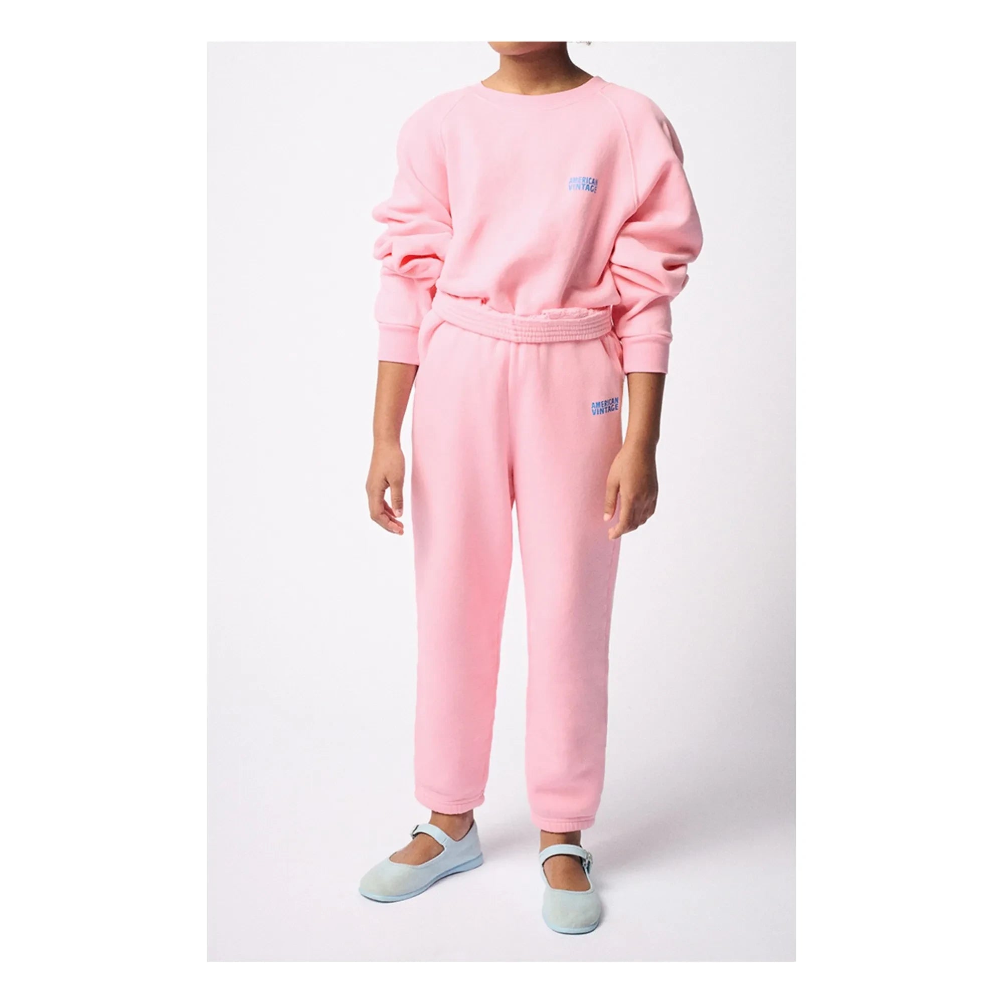 American Vintage - Sudadera Izubird | Rosa pálido