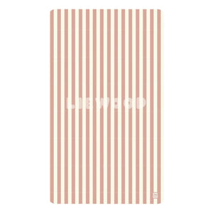 Liewood - Toalla de playa de verano | Rosa coral/crema