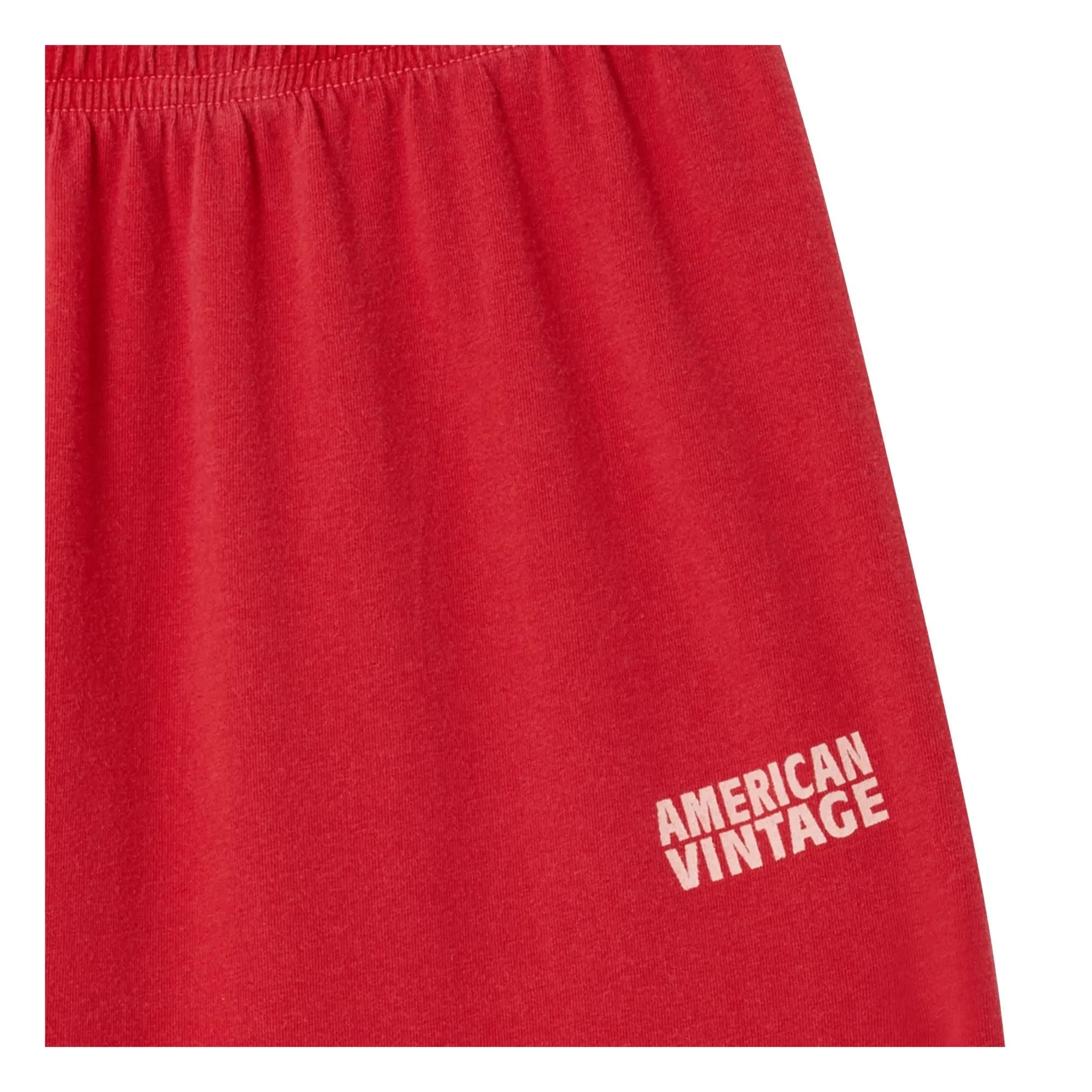 American Vintage - Jogger de algodón Pymaz | Poppy