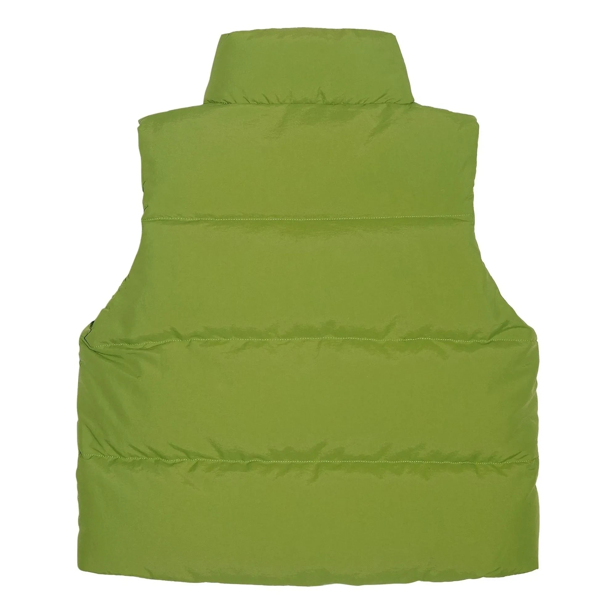 Hundred Pieces - Temper Chaleco sin Mangas de Fibra Reciclada | Verde