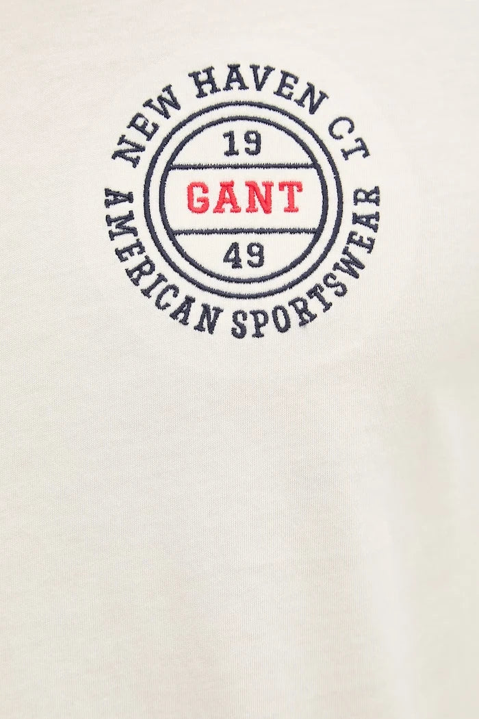 Camiseta de algodón para hombre Gant