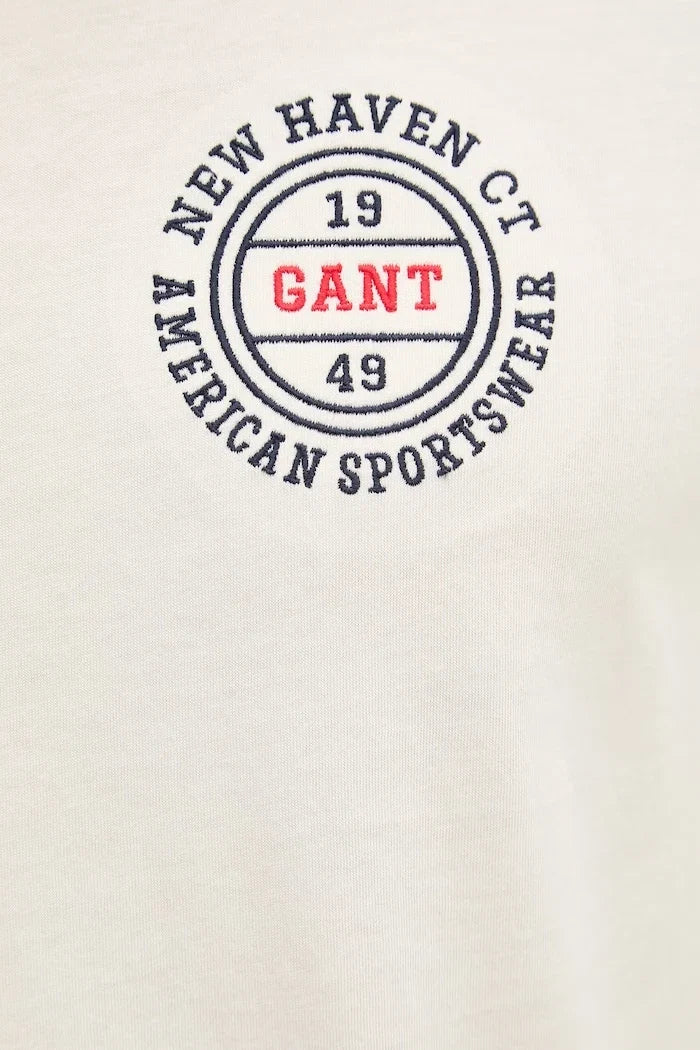 Camiseta de algodón para hombre Gant
