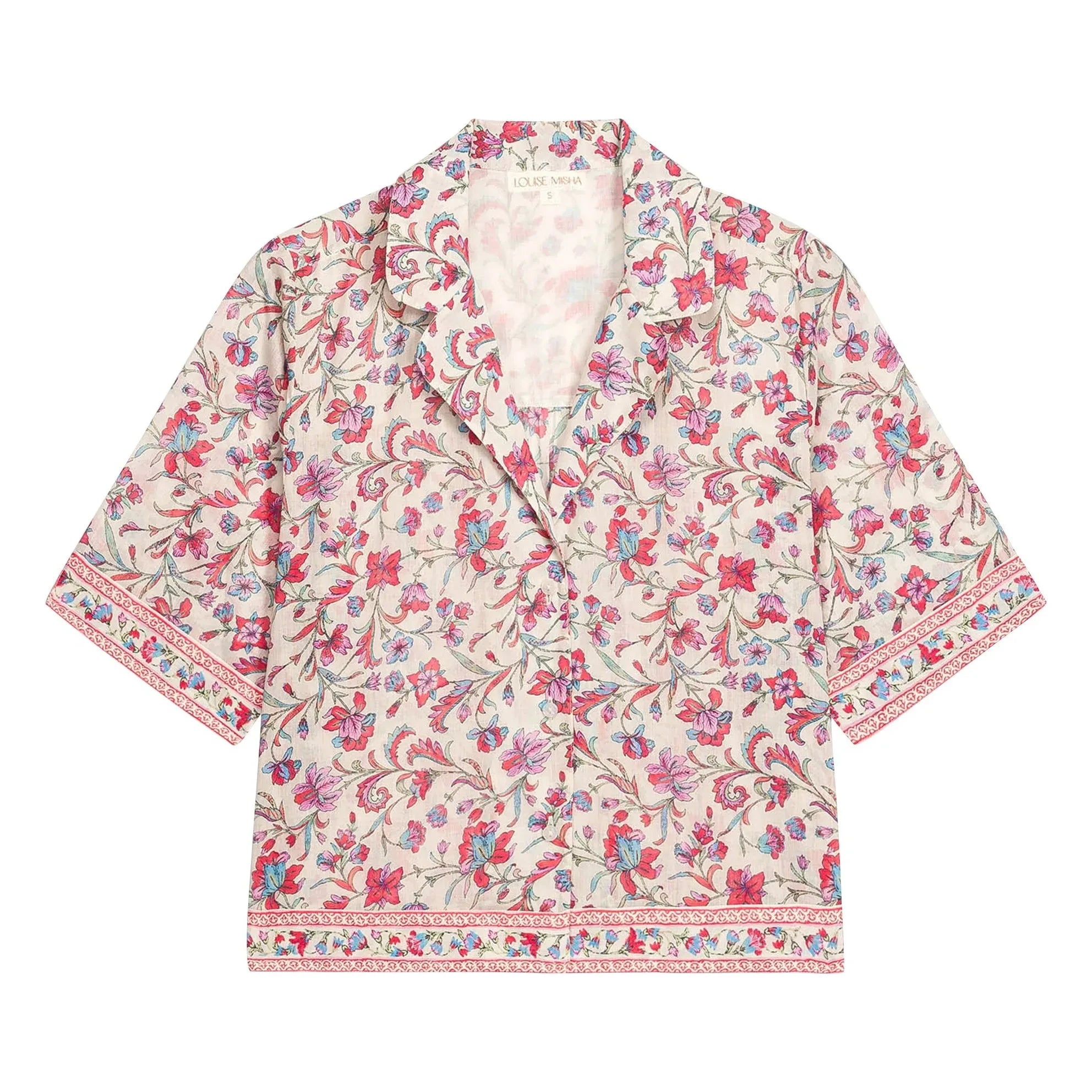 Louise Misha - Pijama Louka de algodón orgánico | Rosa