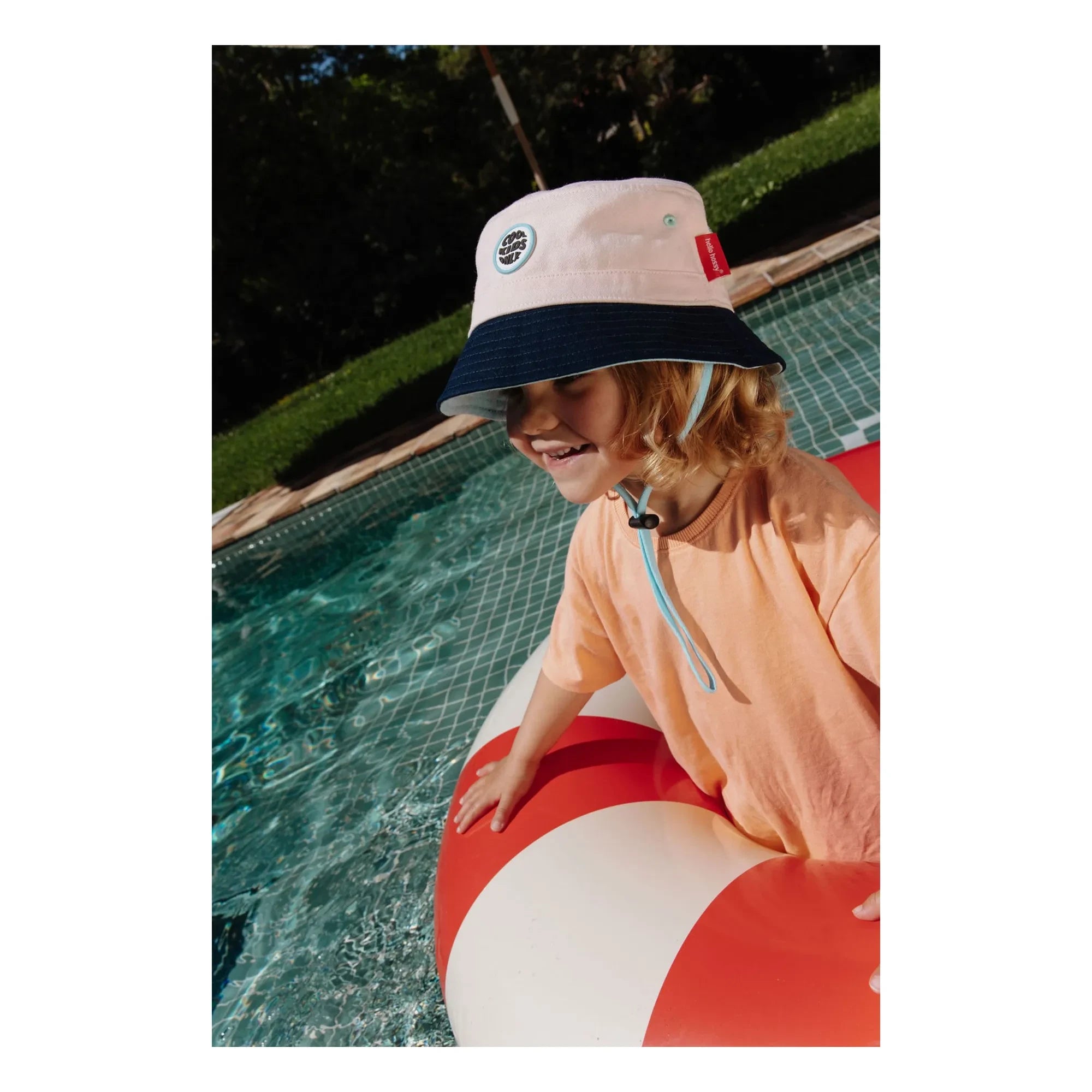 Hello Hossy - Bob Cordon Ajustable Mini Algodón Orgánico | Azul Marino