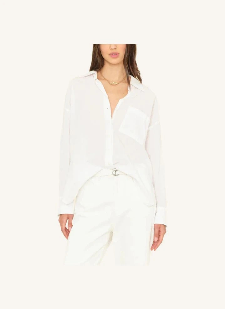Xirena - Sydney Cotton Poplin Camisa | Blanco