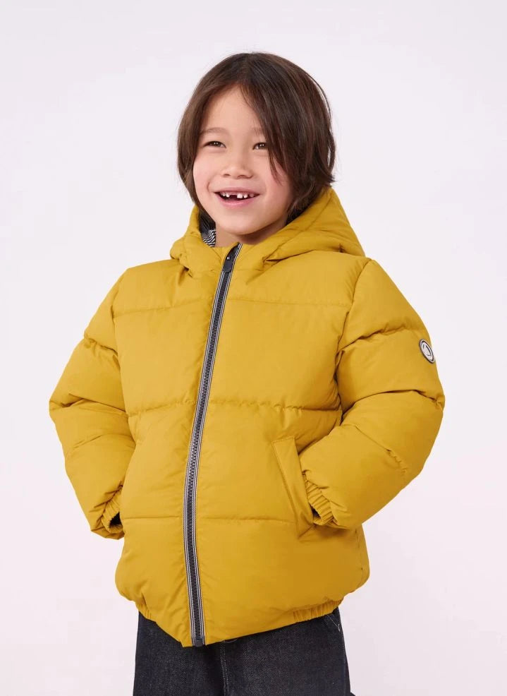Petit Bateau - Düz Şişme Mont | Sarı