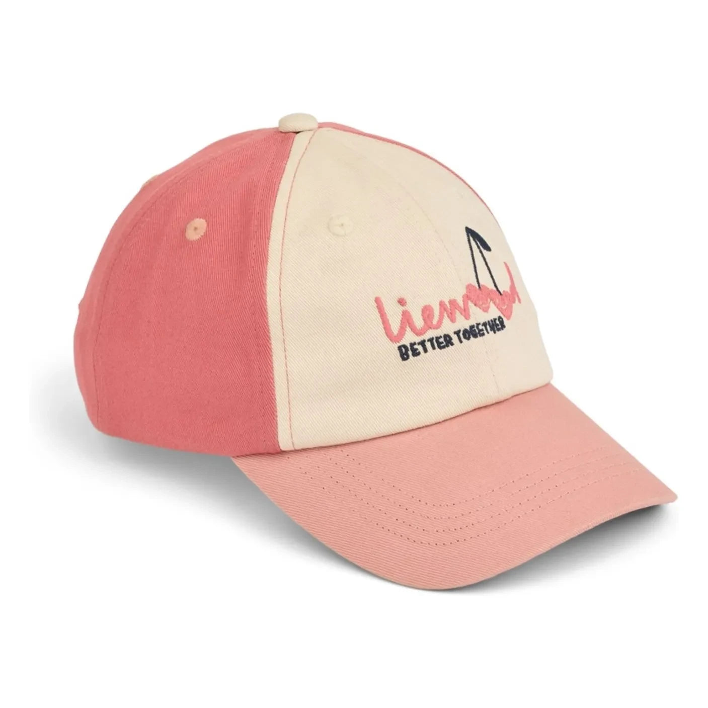 Liewood - Gorro Danny Better Together de algodón orgánico | Fucsia