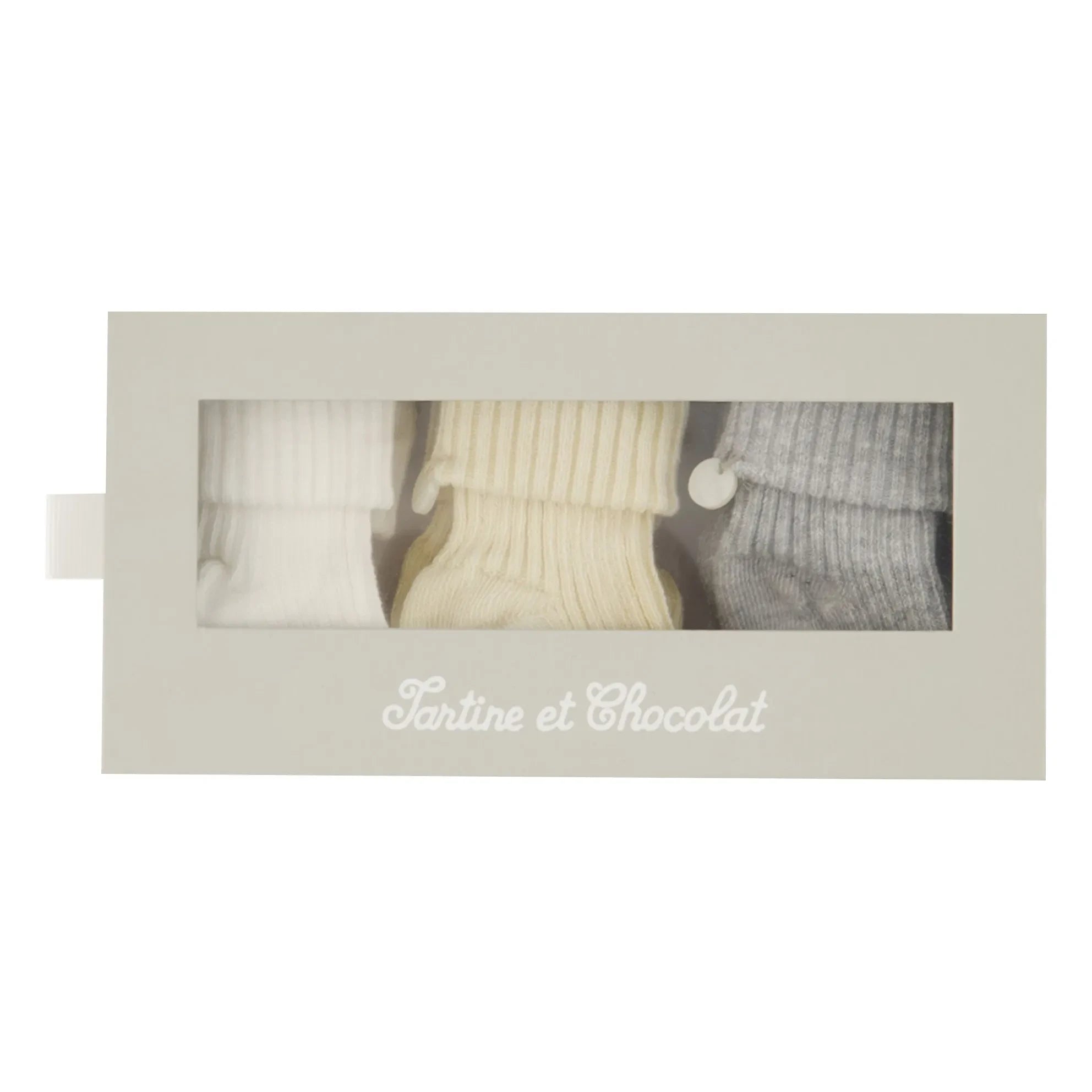 Tartine et Chocolat - Set de 3 pares de calcetines | Crudo