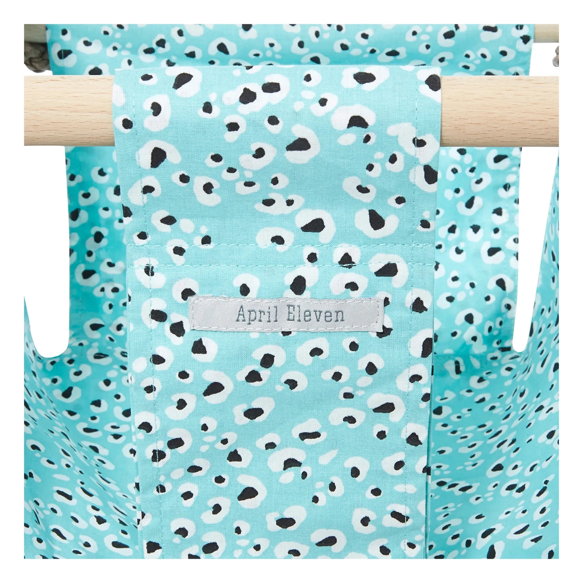April Eleven - Leopar pamuklu bebek salıncağı
