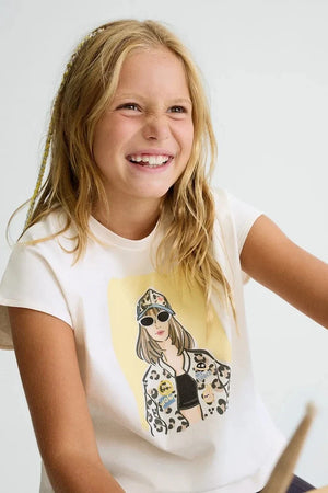 Camiseta de algodón para niño Mayoral