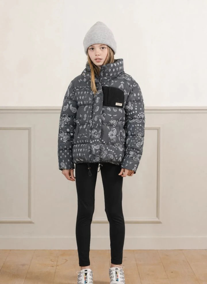 Töastie - Chaqueta de Plumas Helix Hecha de Fibras Recicladas | Negra
