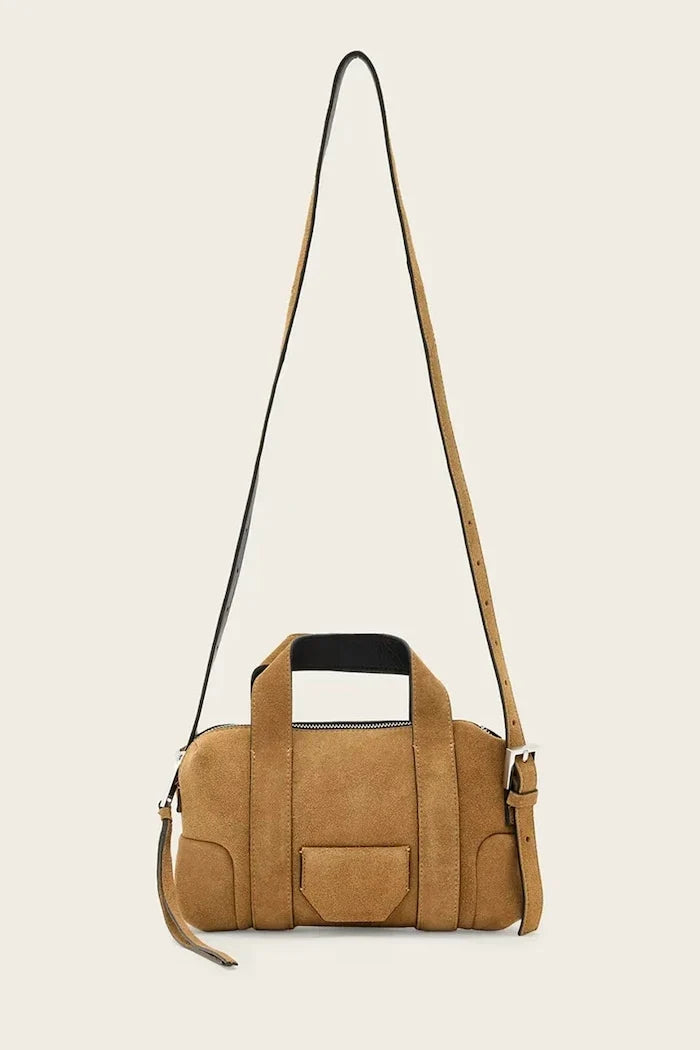 Bandolera de ante ARES de AllSaints para mujer