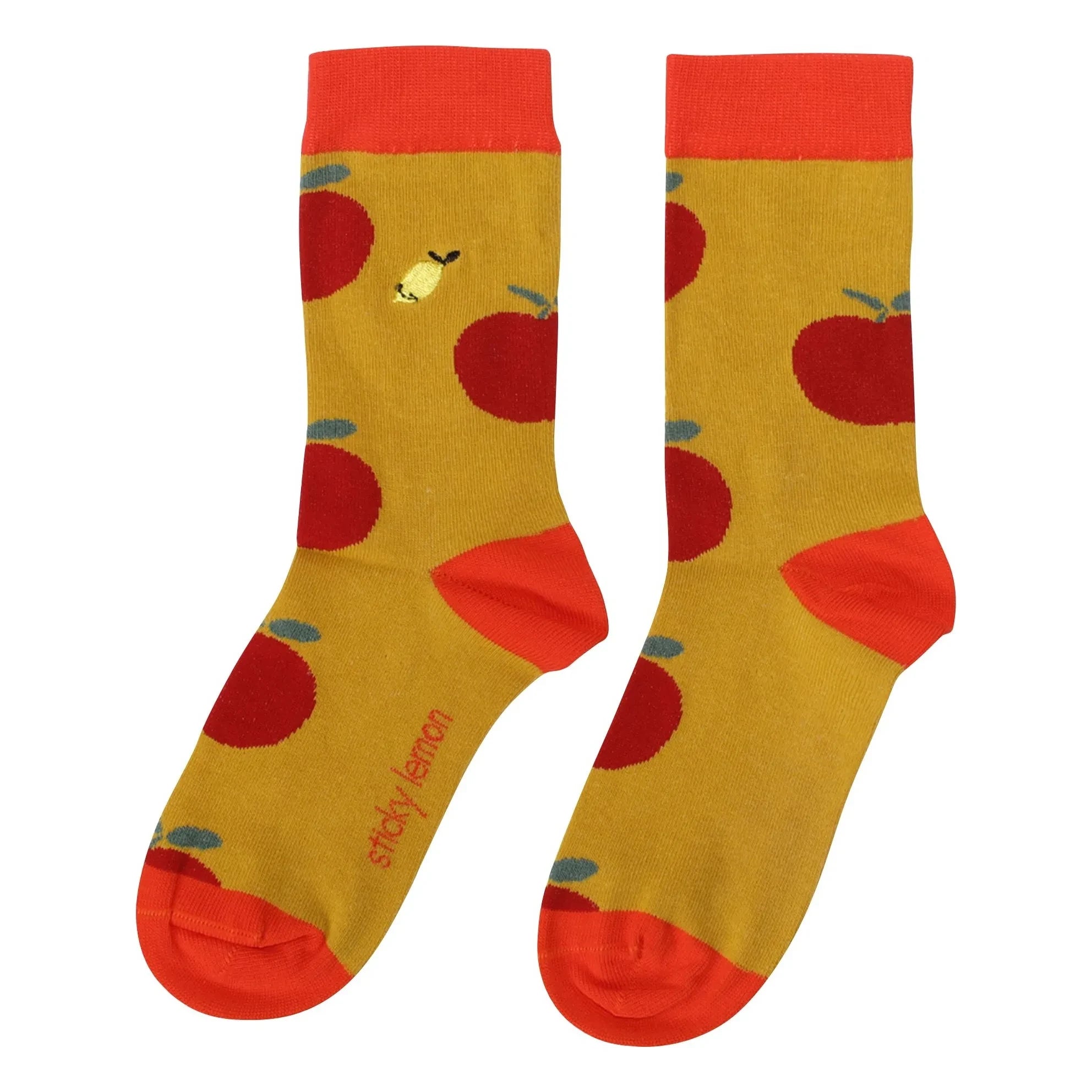 Sticky Lemon - Apple Socks | Naranja
