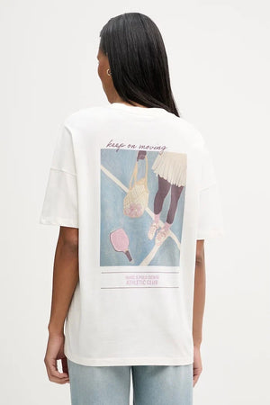 Camiseta oversize de algodón para mujer Marc O'Polo