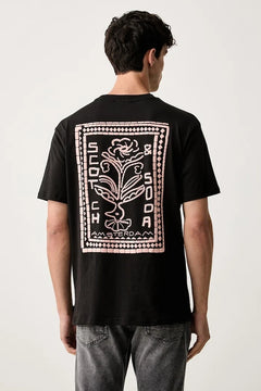 Camiseta de algodón para hombre Scotch & Soda