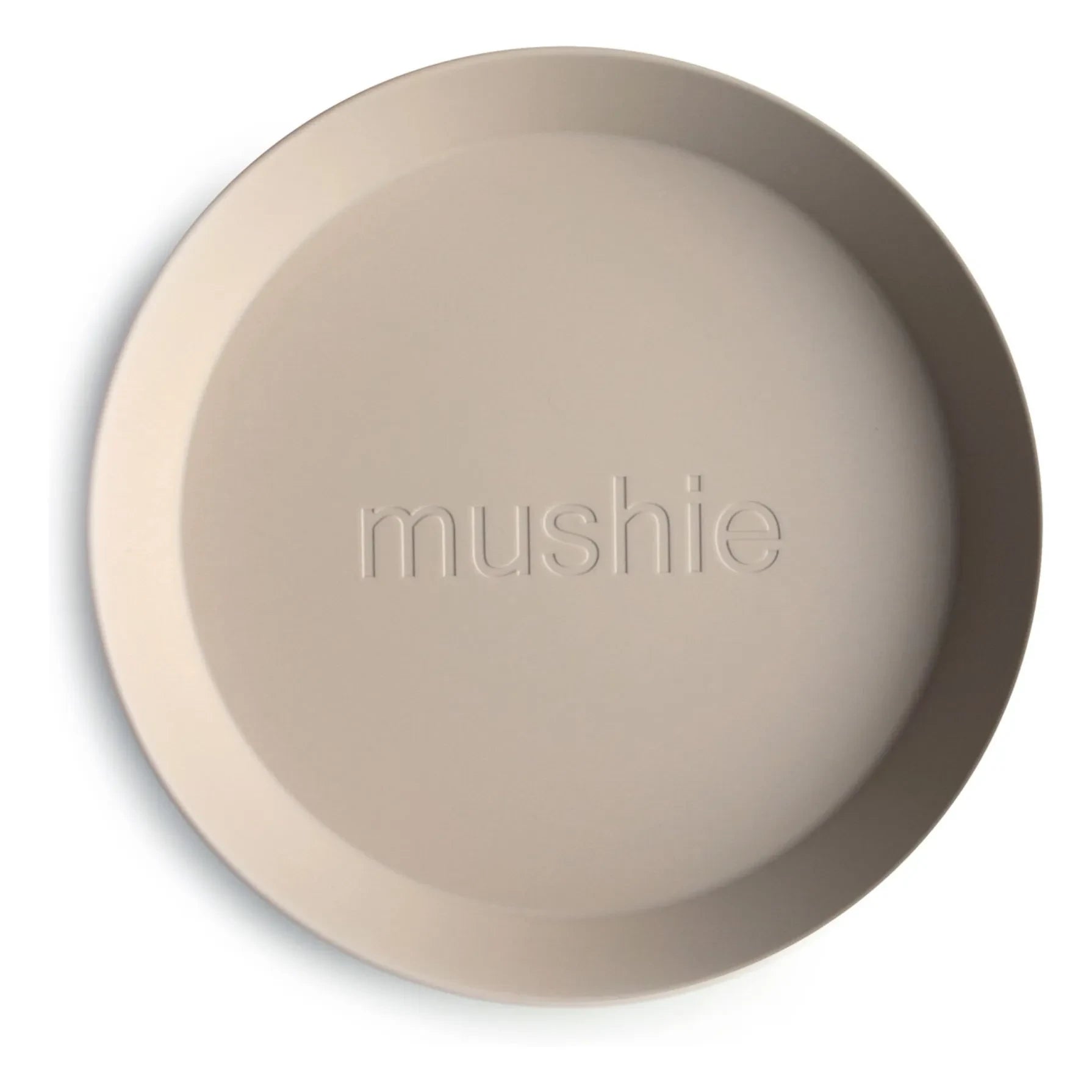 Mushie - Platos - Juego de 2 | Vainilla
