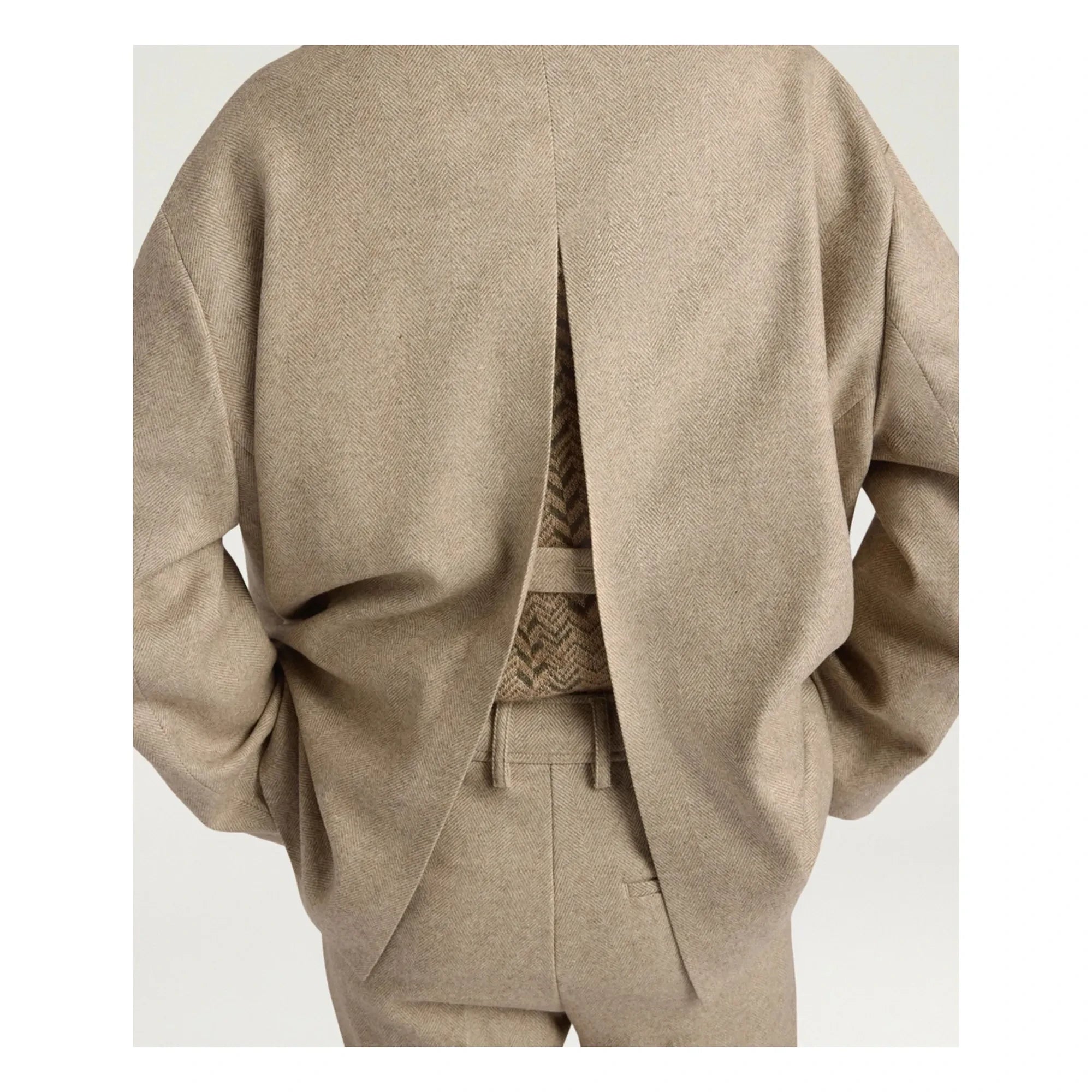 Momoni - Candy Laine Ceket | Bej