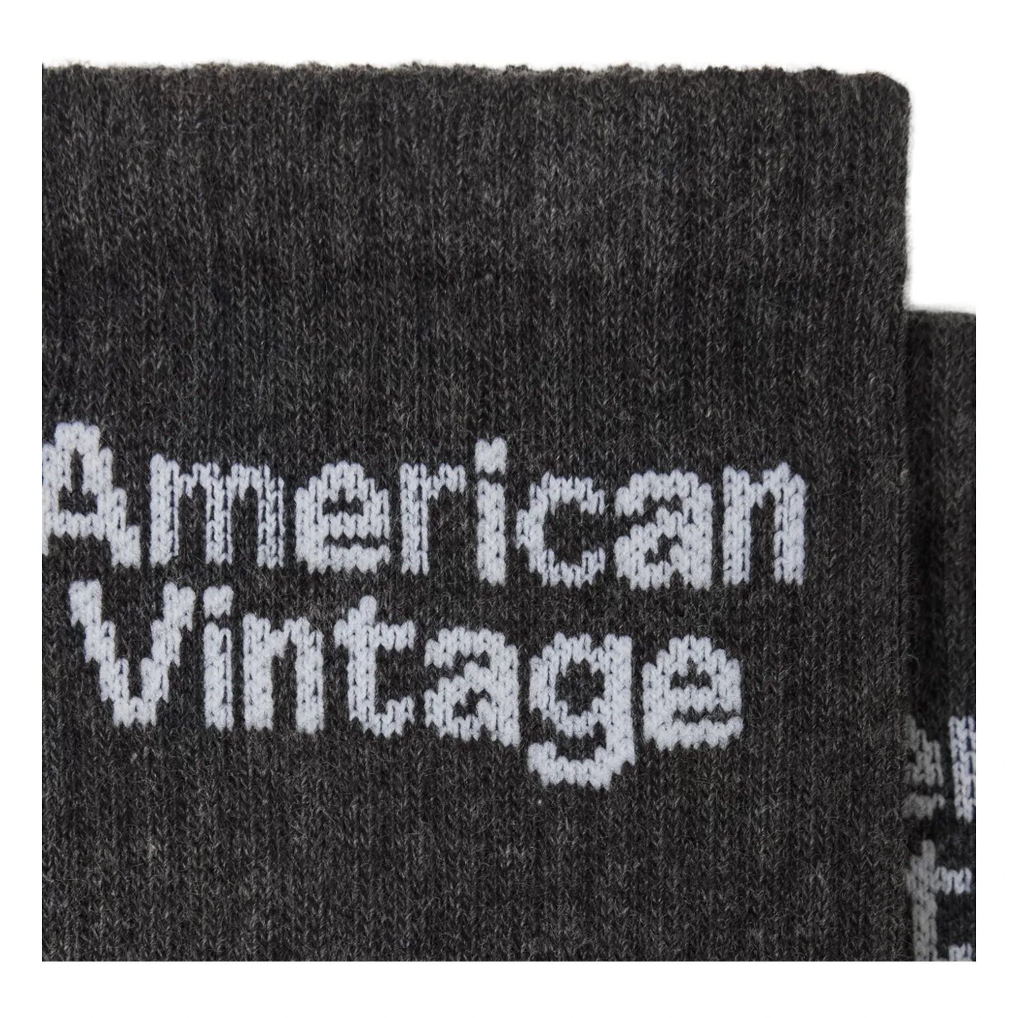 American Vintage - Calcetines Clypsun | Gris carbón jaspeado