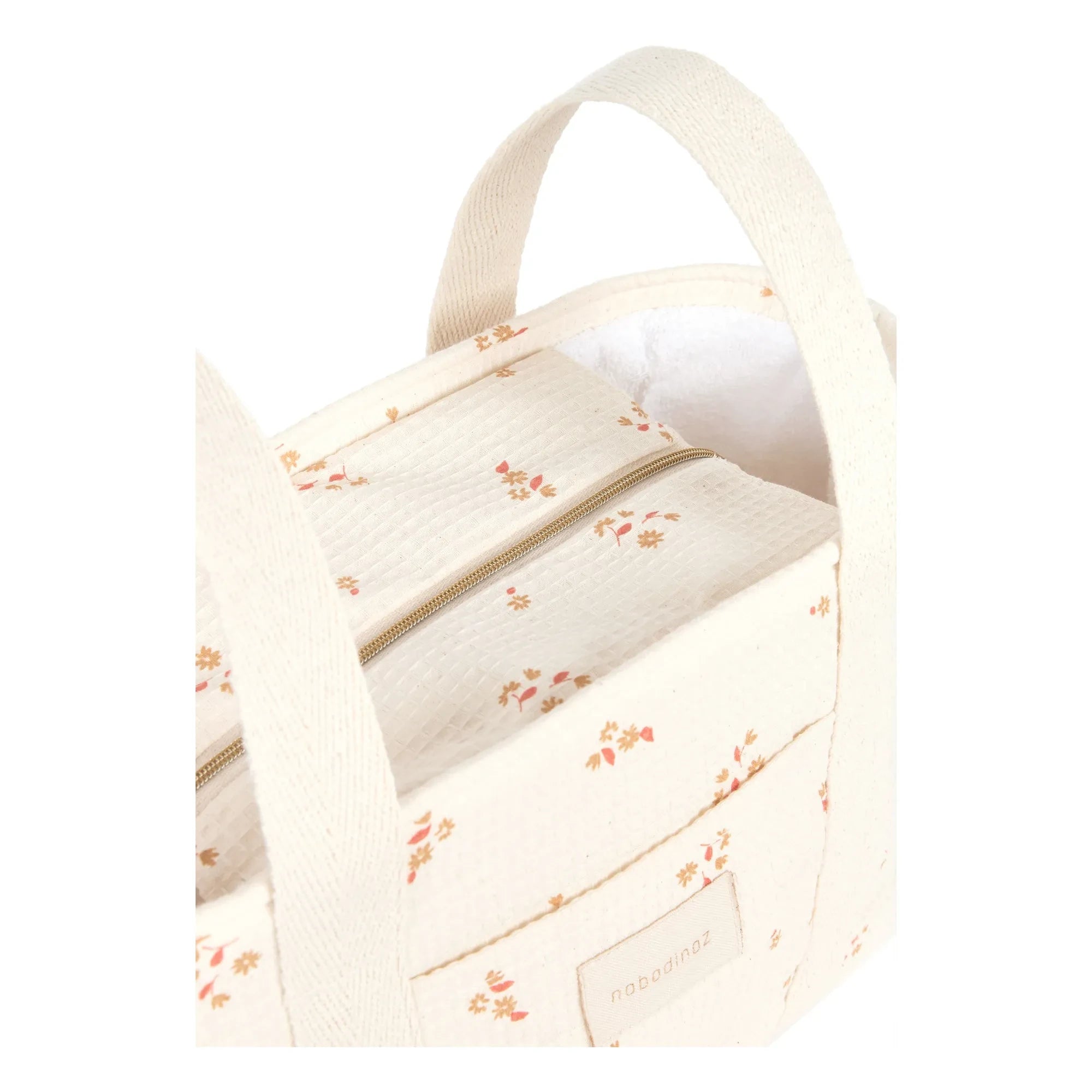 Nobodinoz - Bolso organizador de cochecito Opera Lily | Crudo