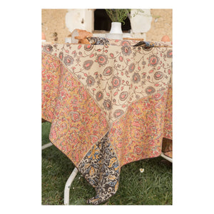 Louise Misha - Mantel de algodón orgánico Carla | Crema