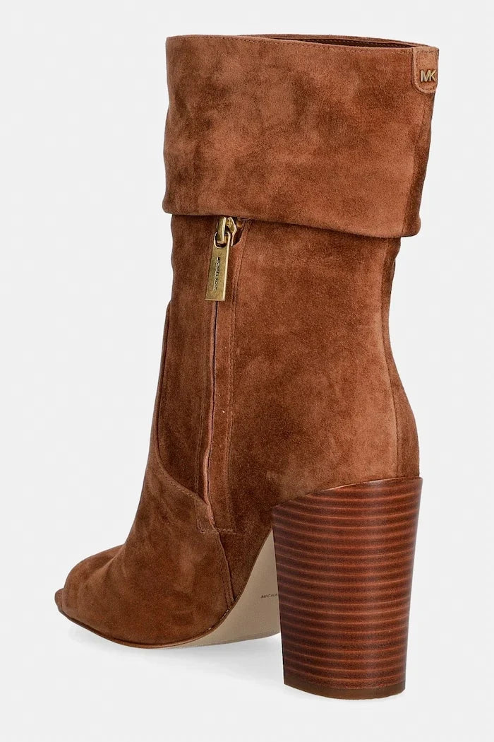 Botín de tacón de ante Shayna para mujer MICHAEL Michael Kors