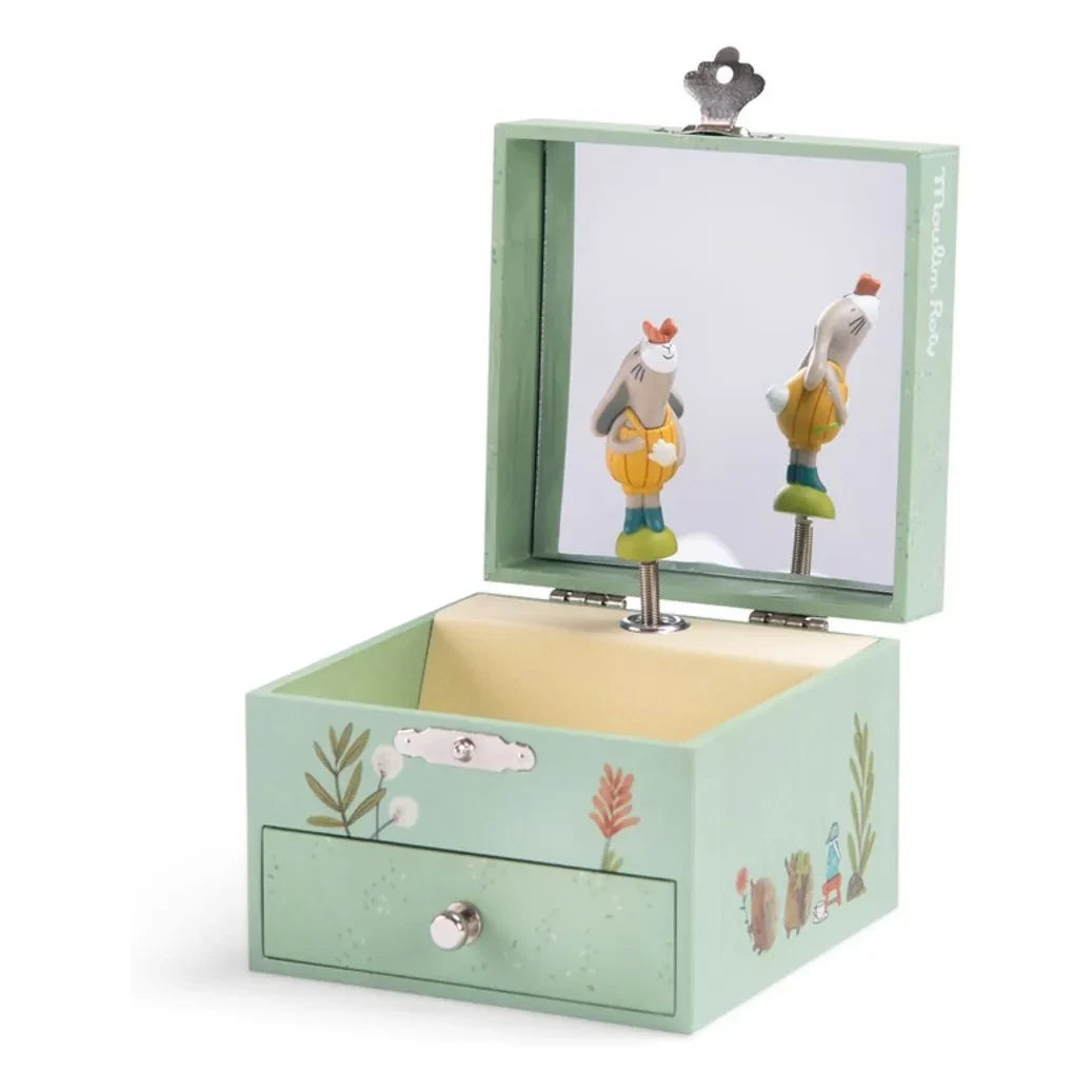 Moulin Roty - Caja de música - Tres pequeños conejitos
