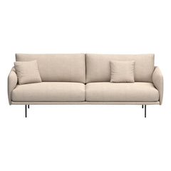 Panac Edition - Sofá de 3 plazas Isly - Tejido Jaspeado - 205 cm
