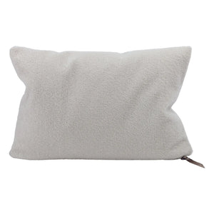 Maison de Vacances - Cojín de peluche Bouclette Vice Versa | Blanco roto
