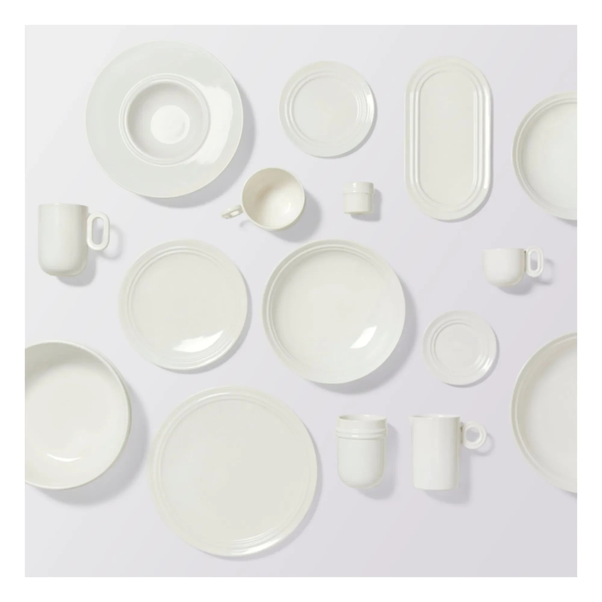 Broste Copenhagen - Taza de gres Stevns | Blanco