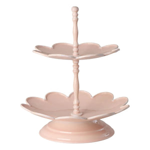 Arroz - Soporte para tartas de metal | Rosa