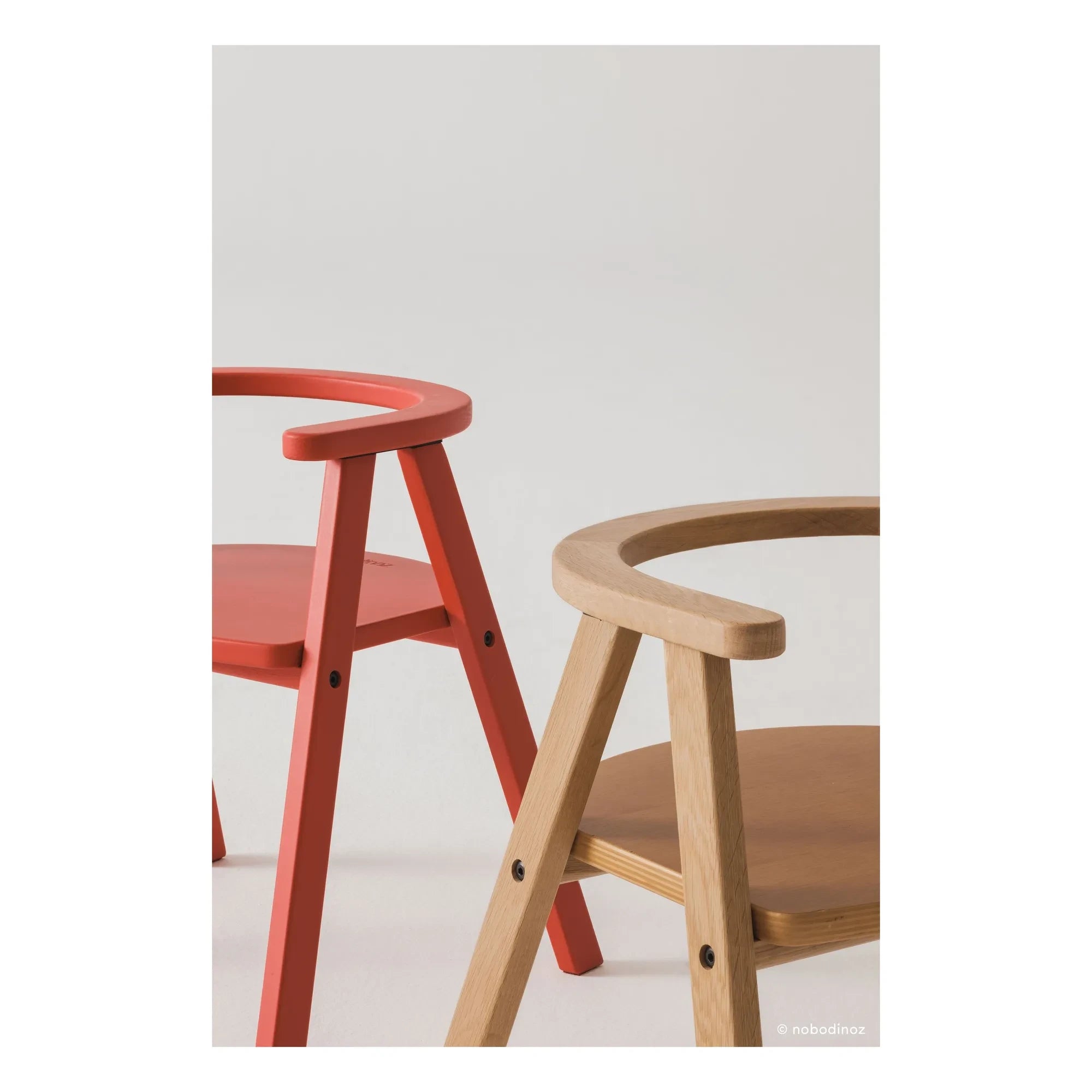 Nobodinoz - Silla Growing Green | Rojo