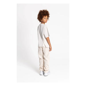 Hundred Pieces - Camiseta de algodón orgánico Finn | Beige