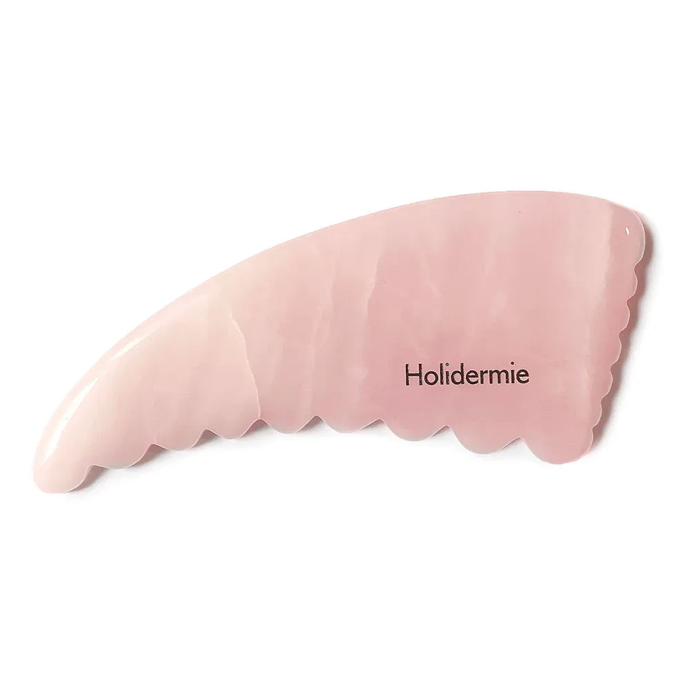 Holidermie - Gua Sha Corporal de Cuarzo Rosa