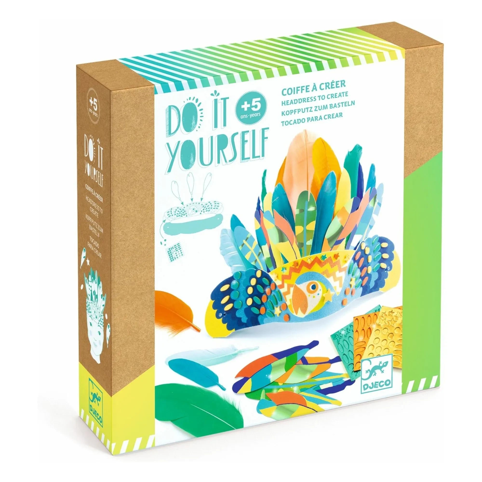Djeco - Set de manualidades - Diademas
