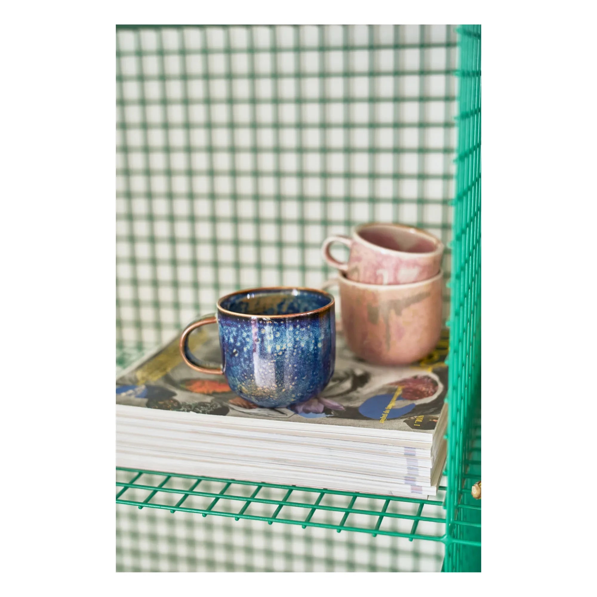 HKliving - Taza de cerámica Chef Ceramics | Rosa empolvado